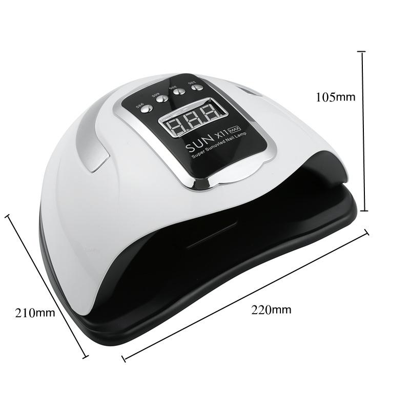 Large Space UV Nail Lamp For Both Hands With Smart Sensor X11 Gel Nail Light For Quick Drying And Curing Gel Polish At Home
