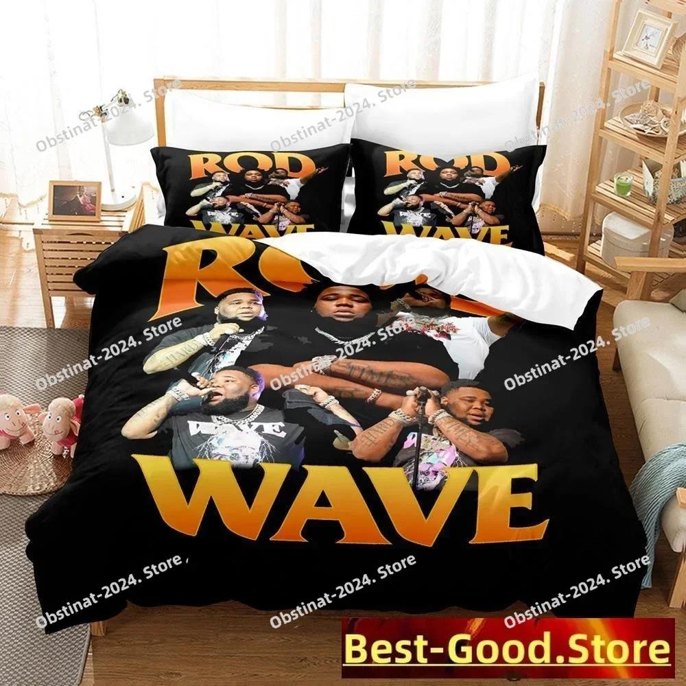 Fashion Rod Wave Bedding Set Printed single Comforter Quilt Bed Cover Duvet Cover Pillow Case 3 Pieces Sets Kids Adult Size