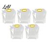 Kitchen Countertop Storage 5PCS Grain Bag with Handle Large Capacity Cereal Container Vertical Standing Reusable Food Container Organizer Moisture