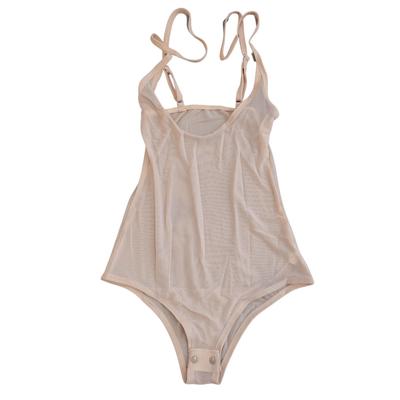 Body Foundation Leotard for Rhythmic and Figure Stretchy Underwear One Size Fits [kinaviola] Dance, Ballet, Gymnastics, Skating, (Beige, All)