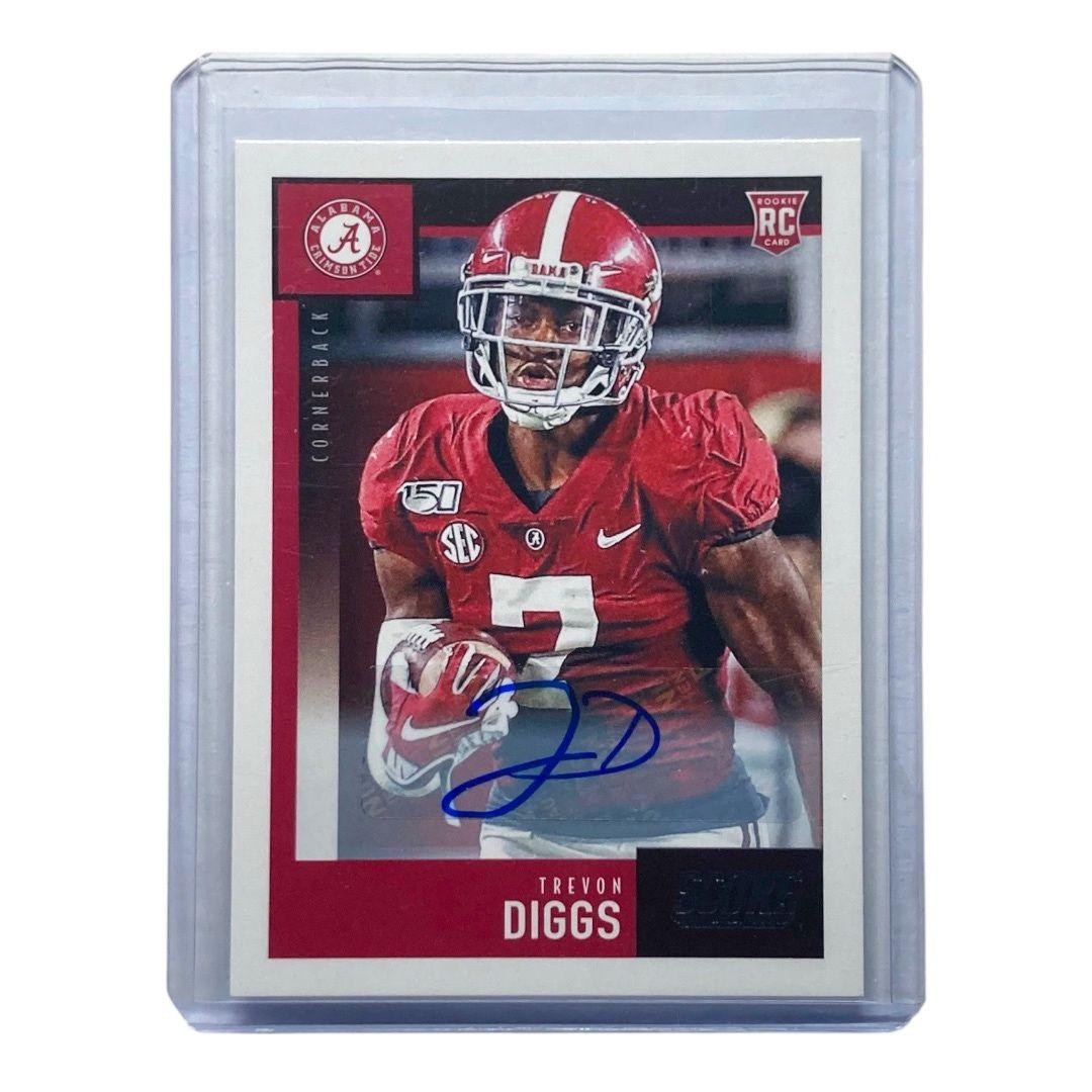 Used PANINI NFL Card SCORE TREVON DIGGS CRIMSON TIDE #336 Free Shipping Used IT2