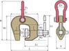 Supertool Screw adjusted Cam Clamp SAC/ SCC1.5 (1.5 TON)