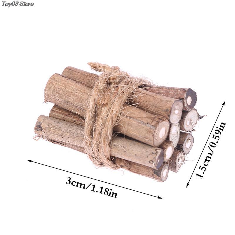 1Pc 1:12 Dollhouse Miniature Metal Firewood Holder Decoration Toy Furniture Garden Lawn Fireplace Dollhouse Home Accessories