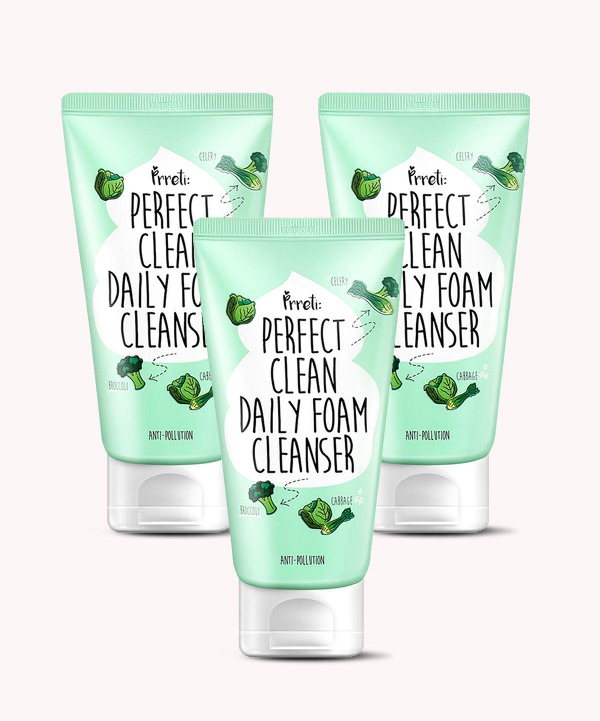 Perfect Clean Daily Foam Cleanser 150g 3 packs