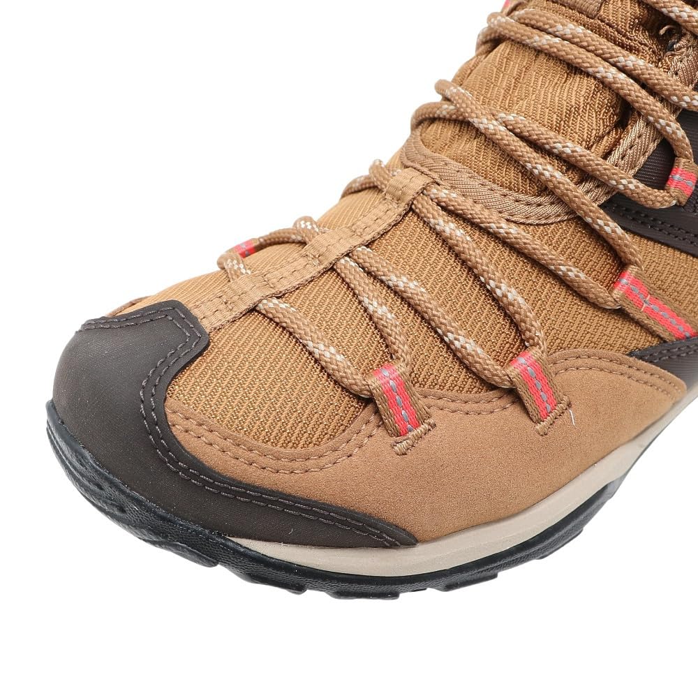 Columbia Sabre Five Mid Outdry Elk Red Wide, Coral, 25.5cm