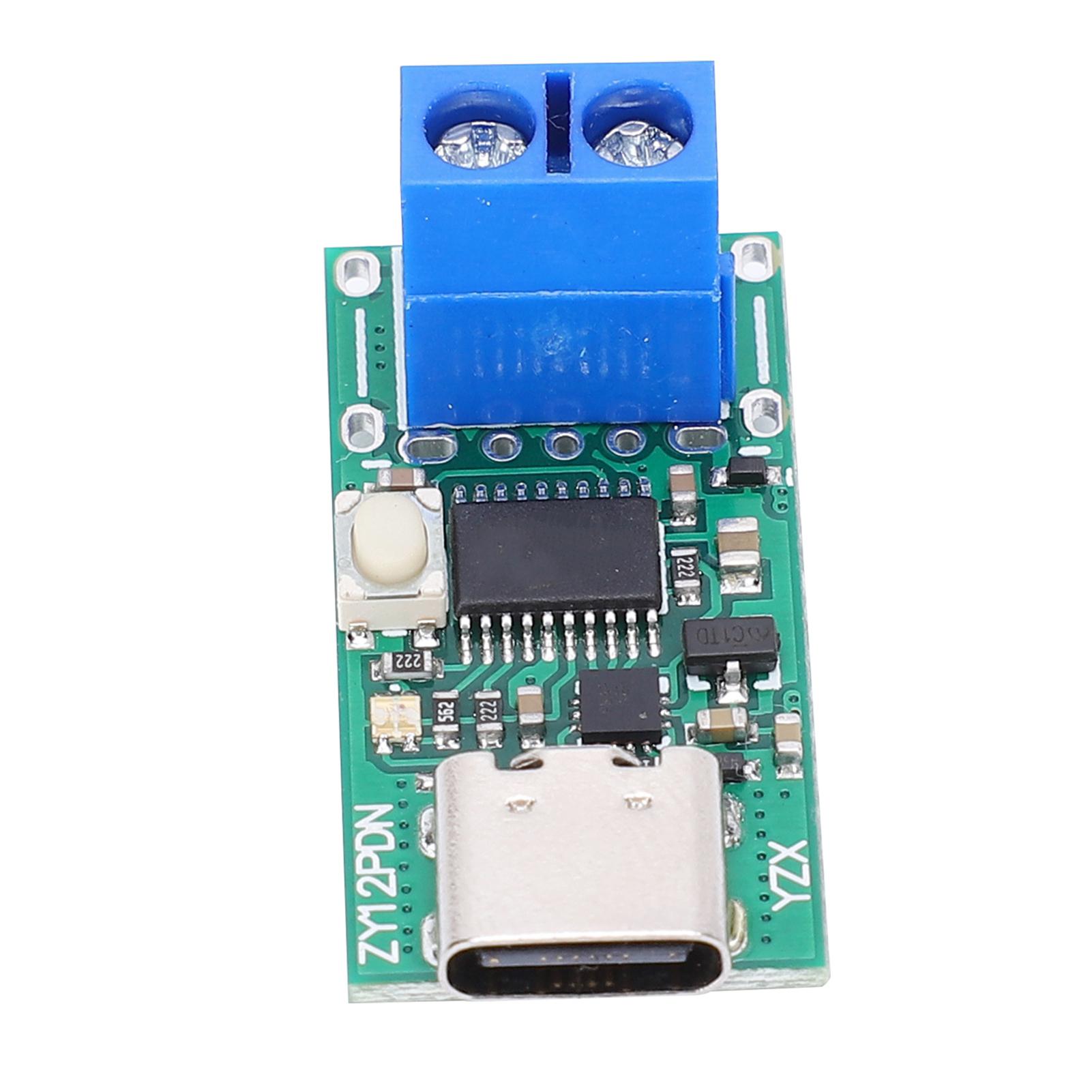 

Електронний USB-тестер навантаження швидкого заряджання PD2.0 3.0 до постійного струму з терміналом