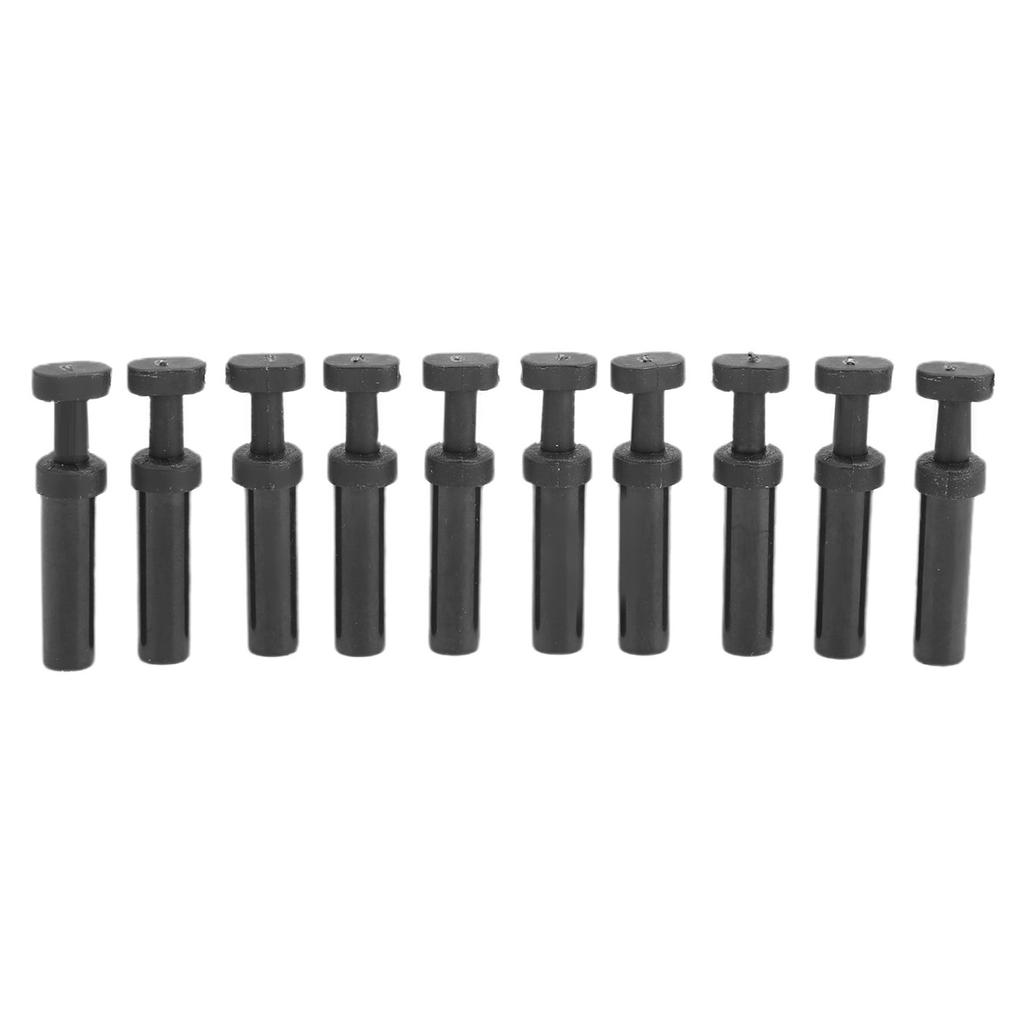 100Pcs Push To Connect Fitting Plug Plastic Industrial Pneumatic Accessories 6mm