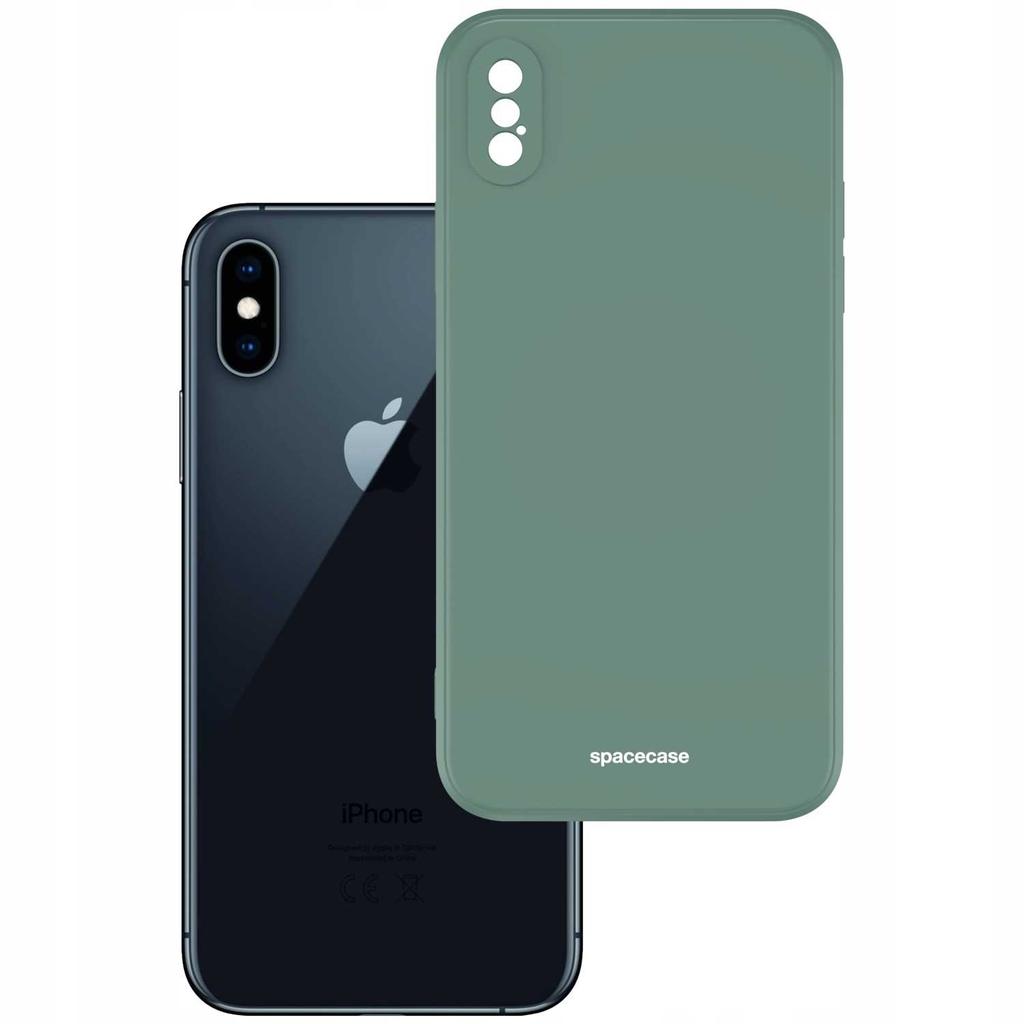 Sc Silicone Case Iphone Xs Max Dark Green