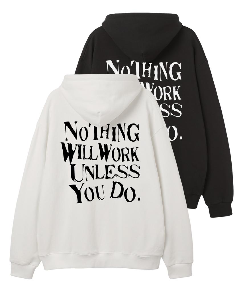 Unless Uo Do Oversized Hoodie (Sls025) White