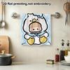 Roro Jump Duck Absorbent Towel, Cartoon Duckling Soft Quick Dry Bath Towel