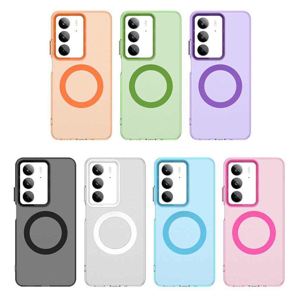 Magsafe Matte Phone Case For Realme C75 4G Protective Case For Magnetic Wireless Charging Shockproof Back Cover