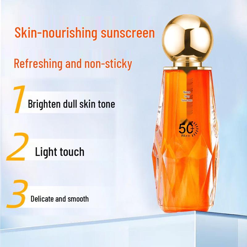 48-Hour Delivery: Nature Story SPF50++ Sunscreen – Waterproof, Sweatproof, Anti-UV Isolation Cream