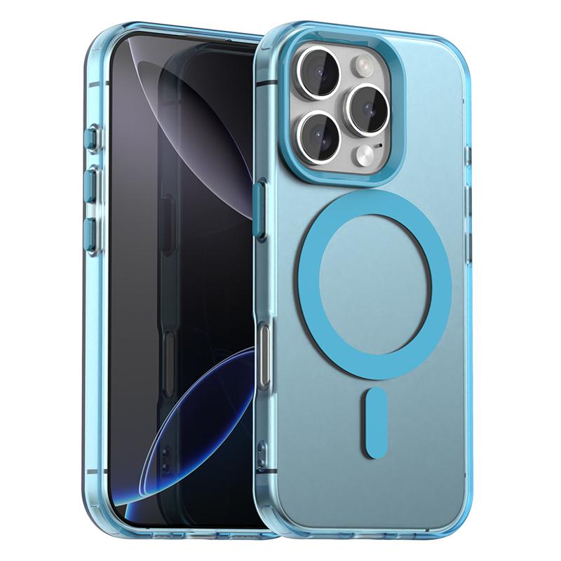 Case For iPhone 16 Pro Max Case iPhone 16 Pro Max Magnetic Adsorption Wireless Charge Full Back Cover For iPhone 16 Pro Max Case