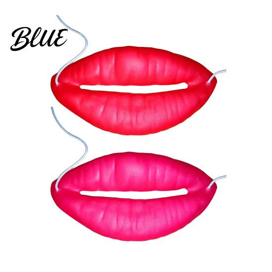 Wedding Game Props Funny Red Lip Face Masque Big Sausage Mouth Cosplay Prop Flexible Vinyl Ornament Novelty Prank Lips Gag Toy for Halloween