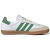 Sporty & Rich x adidas Samba OG Weiß Grün Unisex Sneaker Wolkenweiß Gummi HQ6075