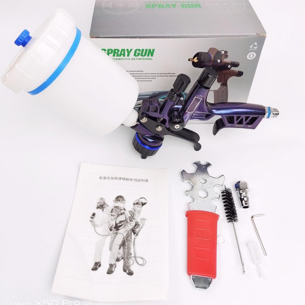 1.3mm Professional Handheld Air Paint Gun High Atomization RP Spray Gun Nozzle Car Sprayer Painting Tools