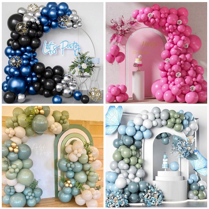 Balloon Set Retro Birthday Balloon Chain Package Wedding Opening Event Scene Arrangement
