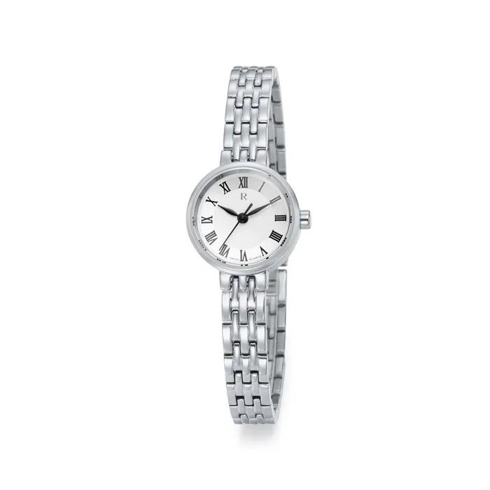 Renata Round R Silver Metal Watch RWRMLL1B2600WHWH0