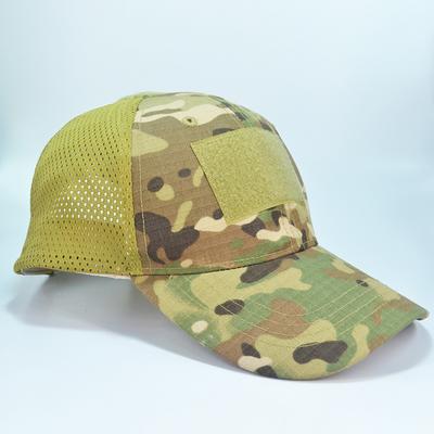 Tactical Baseball Cap Military Camouflage Mesh Breathable Hat Outdoor Summer Airsoft Field Cap Trucker Hat