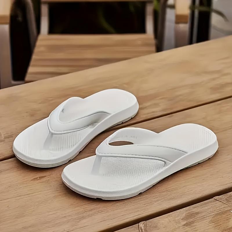 Unisex Bequeme EVA Rutschfeste Sandalen - Minimalistisches Streifendesign, Ganzjährig Tragbar & Handwäschefreundlich | Ideal für Zuhause und Strand, Sandale