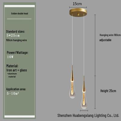 NuFeng Modern Luxury Crystal Pendant Light