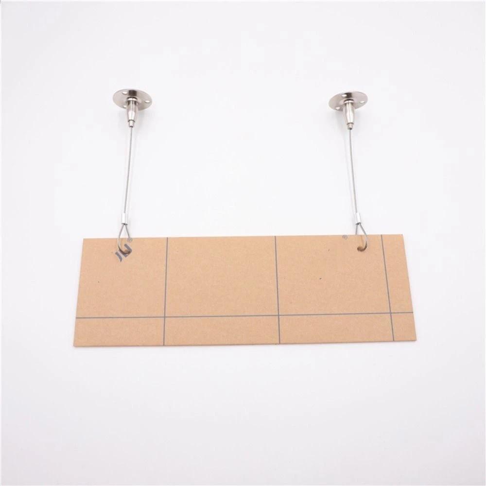 0.5/1/2/3m Ceiling Suspension Rope Adjustable Hanging Cable Wire Advertising Board