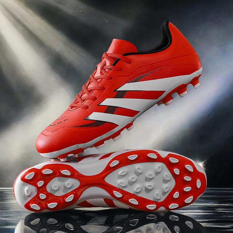 Football Shoes Men And Women Children Broken Nails Artificial Flat Youth Students Campus Leather Feet Grass Training Sports Shoes 31