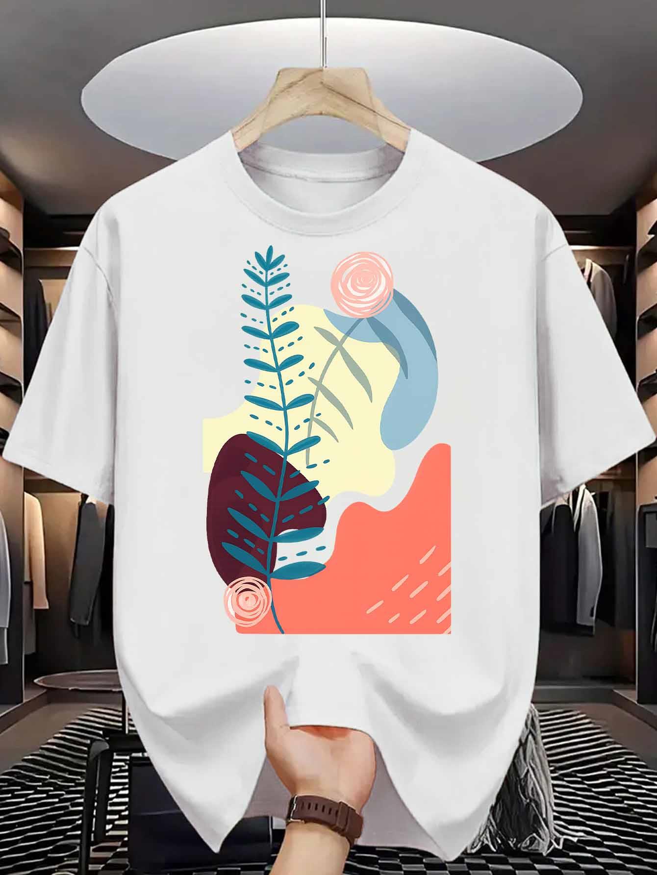 Herbal Casual Tshirt Mens and Womens Luxury Brand Tops S