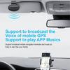 SP11 Głośnomówiący Głośnik Samochodowy Handsfree Wysokiej Rozdzielczości ABS Bezprzewodowy Kompatybilny z Bluetooth 5.0 Głośnik do Samochodu