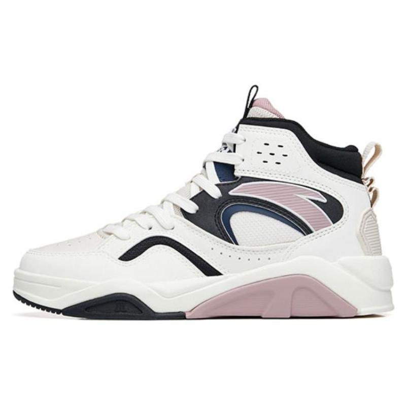 Anta Lieyan3.0 Textile, Synthetic Leather High Top Slip Resistant Abrasion Resistant Skateboard Shoes Women's Sneakers 122248088-2