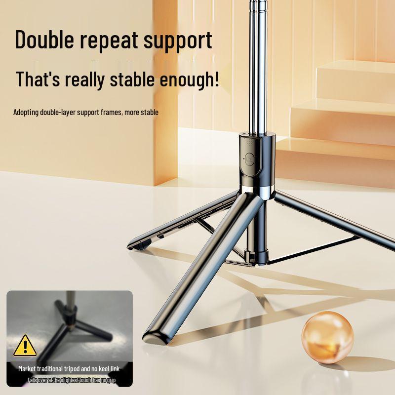 2025 Multifunctional Anti-Shake Selfie Stick Tripod for Live Streaming and Outdoor Photography