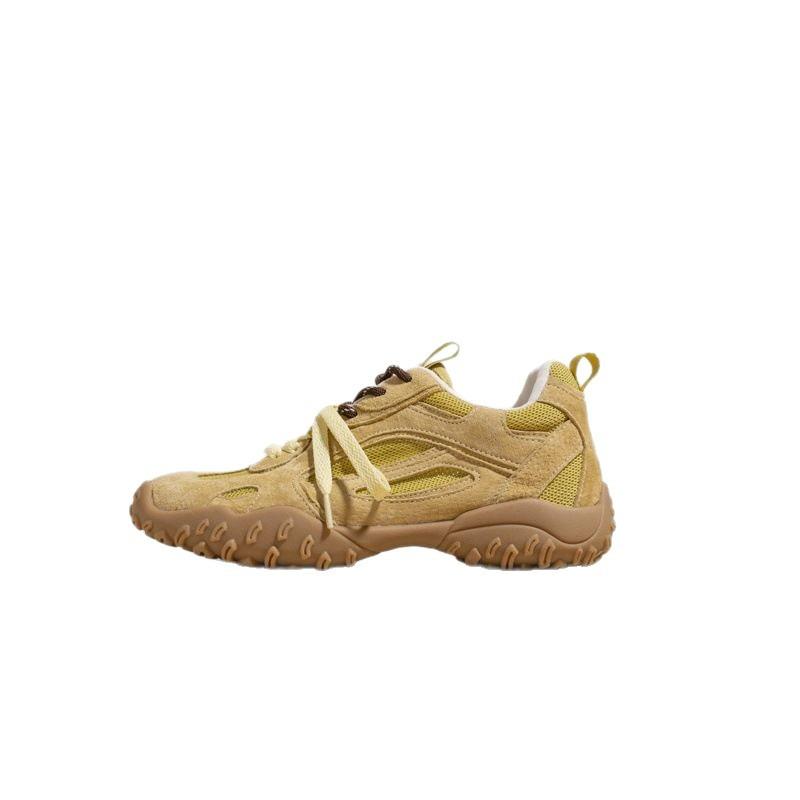 

Within 7 Cm German Training Shoes for Women in Spring and Summer 2025 New Forrest Gump Shoes Thick Soled Retro Versatile Casual Sports Shoes 40