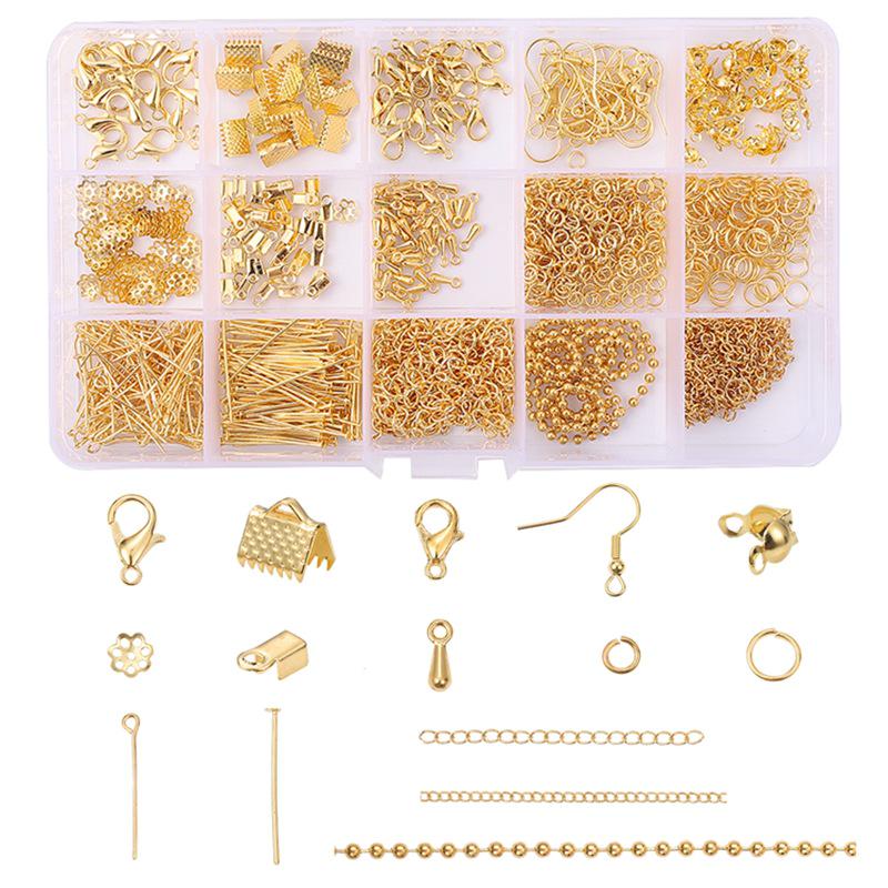 

15-Piece Handmade Metal Jewelry Tool Set for DIY Bracelets & Necklaces