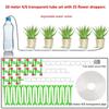 Garden Regulating Drip Irrigation Kit Automatic Watering Device 4/7mm Hose Potted Plants Watering Saving Micro Dripper