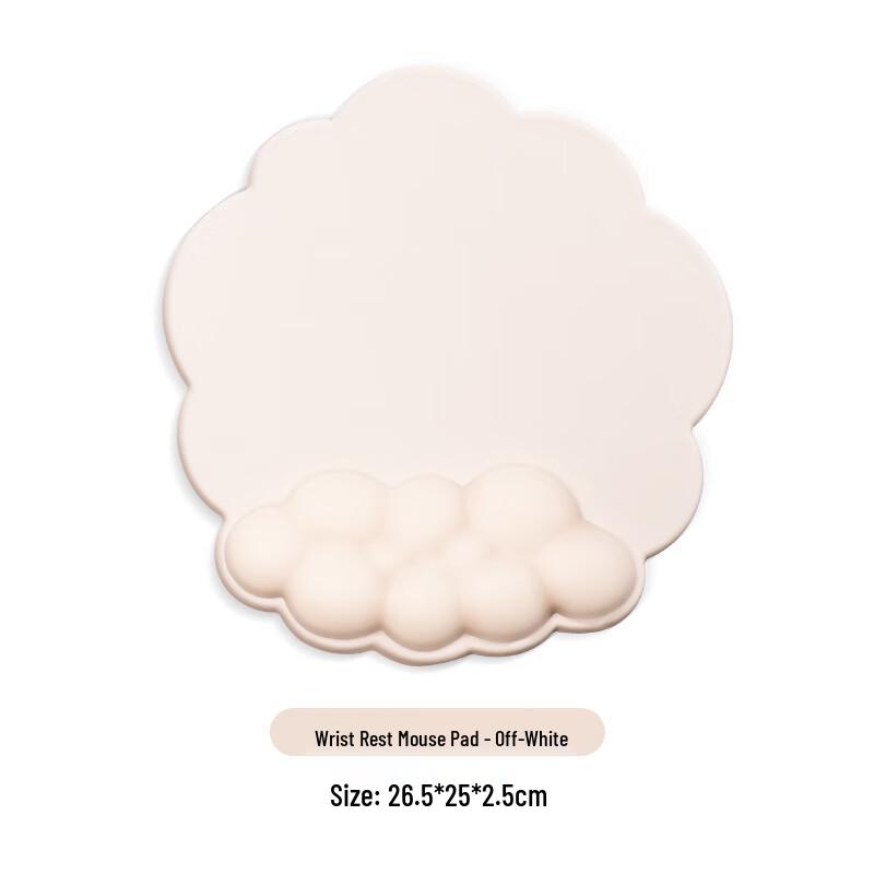 KAL Cloud Memory Foam Wrist Rest Mouse Pad (2-Pack)