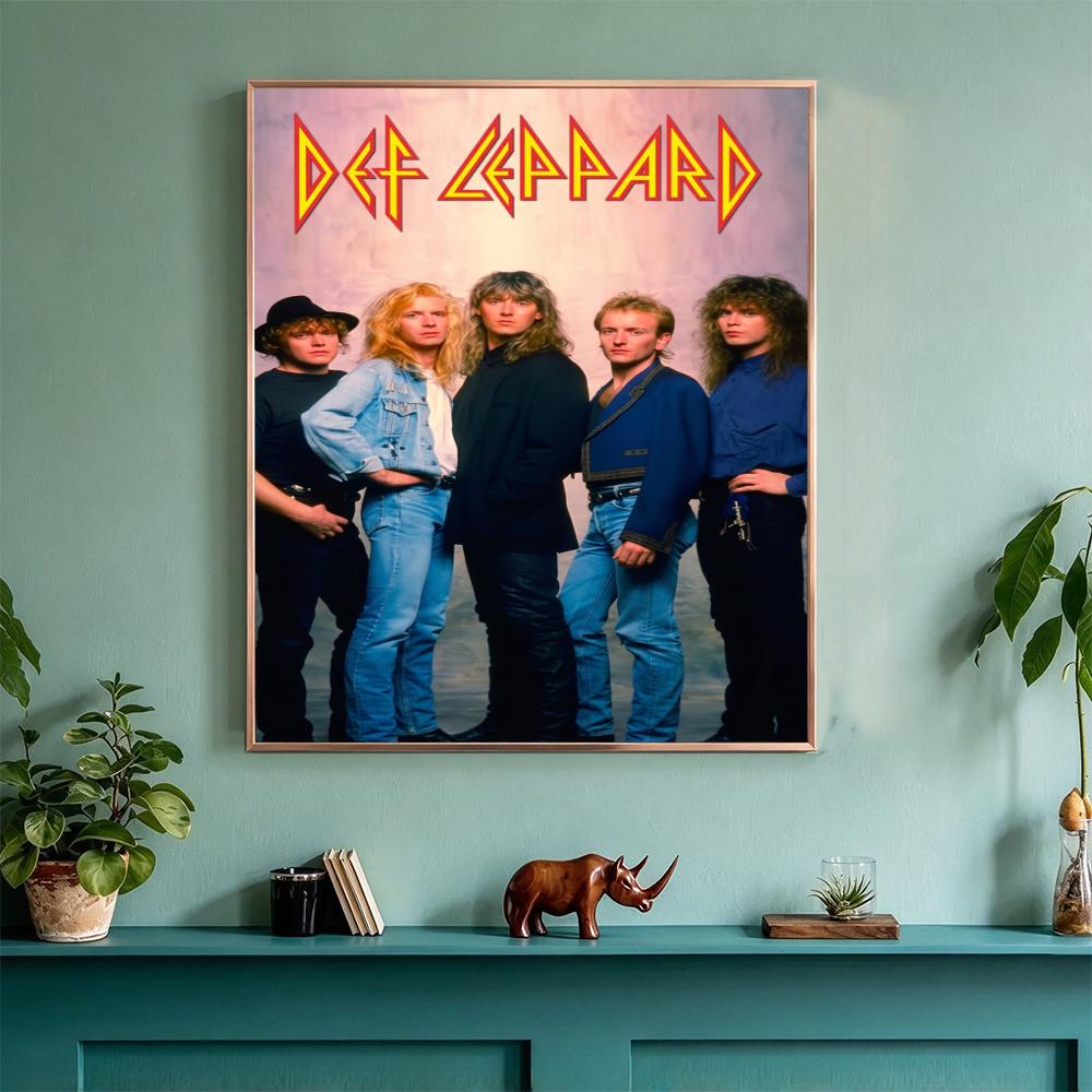 Def Leppard 5D Diamond Painting Round Diamond Rhinestones Mosaic Diamond Embroidery Wall Paintings Rhinestones Gift Frameless
