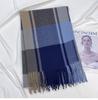 Plaid Scarf Female Autumn Winter Tassel Imitation Cashmere Shawl
