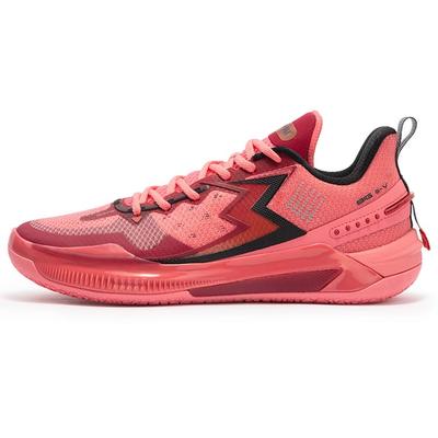 361 BIG3 5.0 Rýchle basketbalové topánky Unisex Nízke Tropical Pink/Premium Red 672421121-1