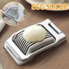 Egg Slicer Heavy Duty Aluminium Alloy Egg Slicer Cutter for Hard Boiled Eggs Multipurpose Egg Cutter Mini Egg Slicer 2