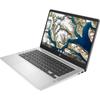 2020 HP High-Performance Chromebook 14-inch FHD 1929x1080 - Intel Celeron N4000 - 4GB Memory - 32GB eMMC - Natural Silver