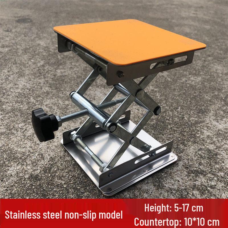 12-Line Wall-Mounted Level with Stainless Steel Base, Lifting Platform, Infrared Bracket, and Micro-Adjustment