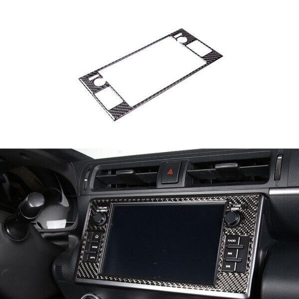 1Pcs Real Carbon Fiber Center Console Display Trim Cover For GR86/ BRZ -