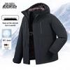 Snow Flying Herren Kapuzenleichte Daunenjacke