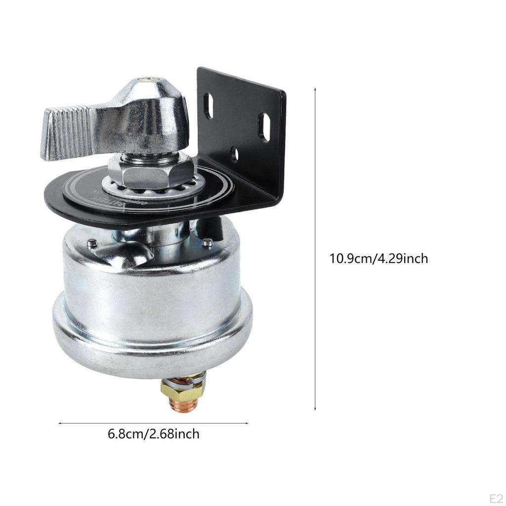 Battery Cut Off Switch for Vehicles 12-48V Disconnect Isolator Car Boat ATV RV