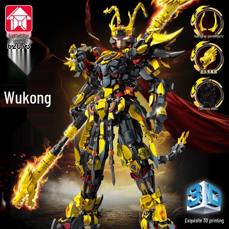 

Совместимый с Lego Механический Король Обезьян Вуконг из Black Myth - Игровая периферия и игрушки для мальчиков