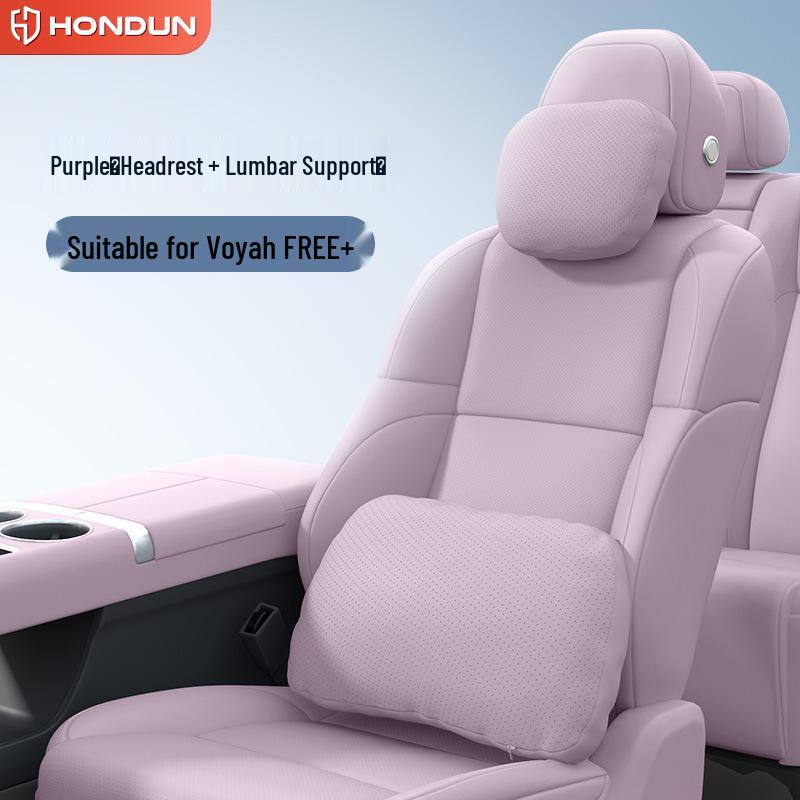 Essential Car Interior Mods: Voyah FREE+ Headrest, Lumbar & Neck Support Pillow Set