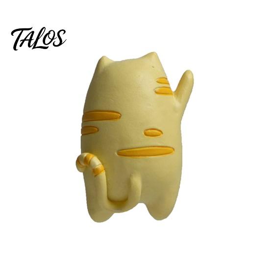 Metal Surface Magnets Cartoon Traveling Cat Refrigerator Magnet, 3D Kitten Decorative Fridge Memo Notes Photo Holder for Home, Lover Gift Strong