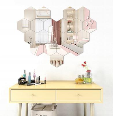 Set Of 10 Acrylic Mirrors Hexagon Mirror 265