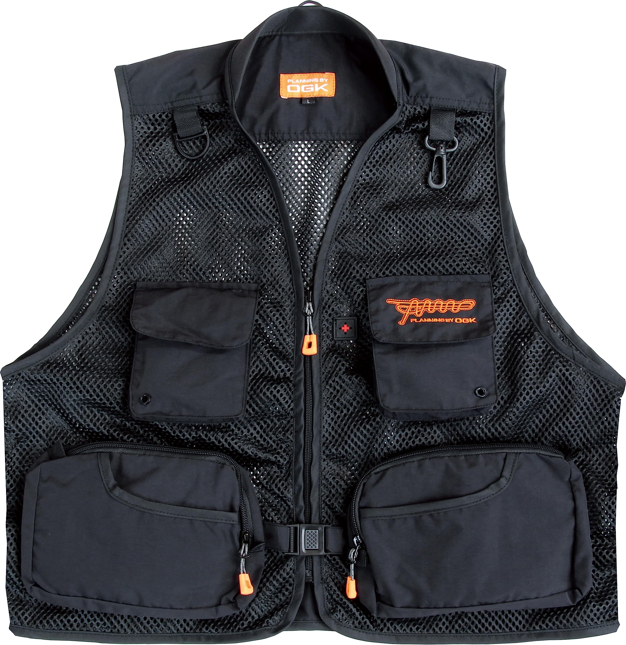 

Рыбалка Рыболовный жилет Полностью сетчатый жилет Черный [Osaka Gear] чёрный