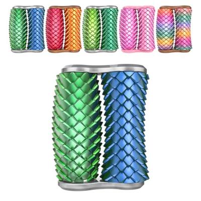 Little Ouchies Fidget, Dual Roller Fidget, Portable Pain Stim Toy For Adults, 3D Printed Stress Relief Hand Massager, Office An
